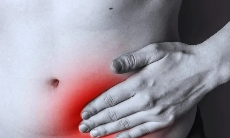 göbek çevresine bastırınca ağrı