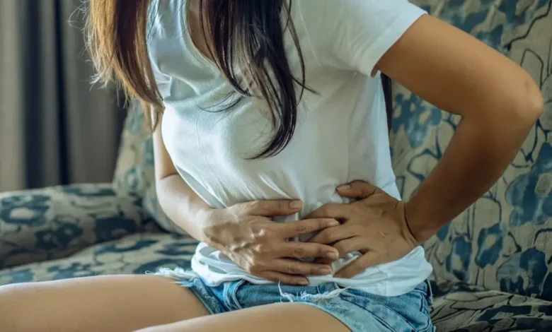 midenin üstüne bastırınca ağrı