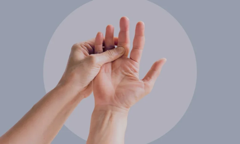 parmak şişmesi ve ağrısı